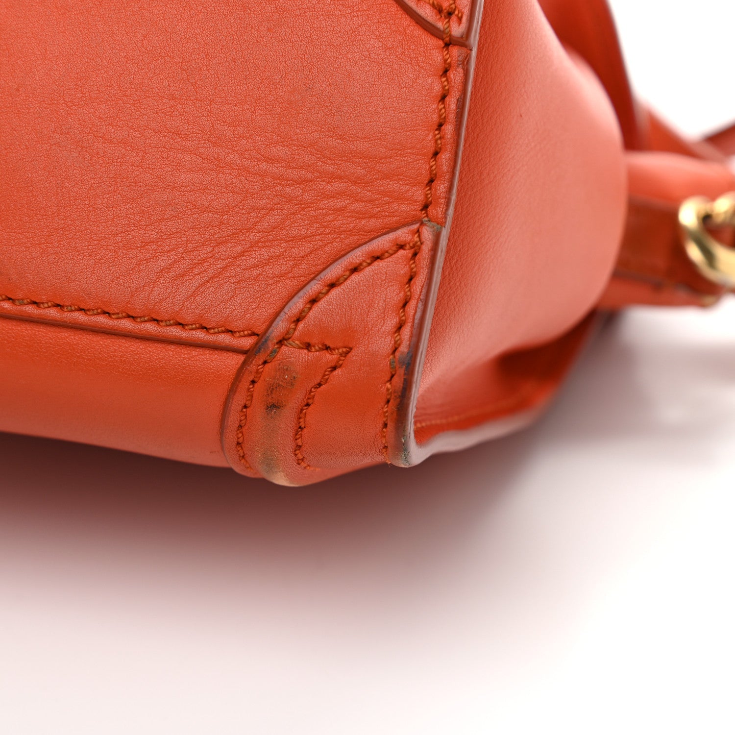 Celine Smooth Calfskin Nano Luggage Orange 11 of 22