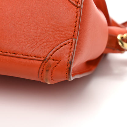 Celine Smooth Calfskin Nano Luggage Orange 11 of 22