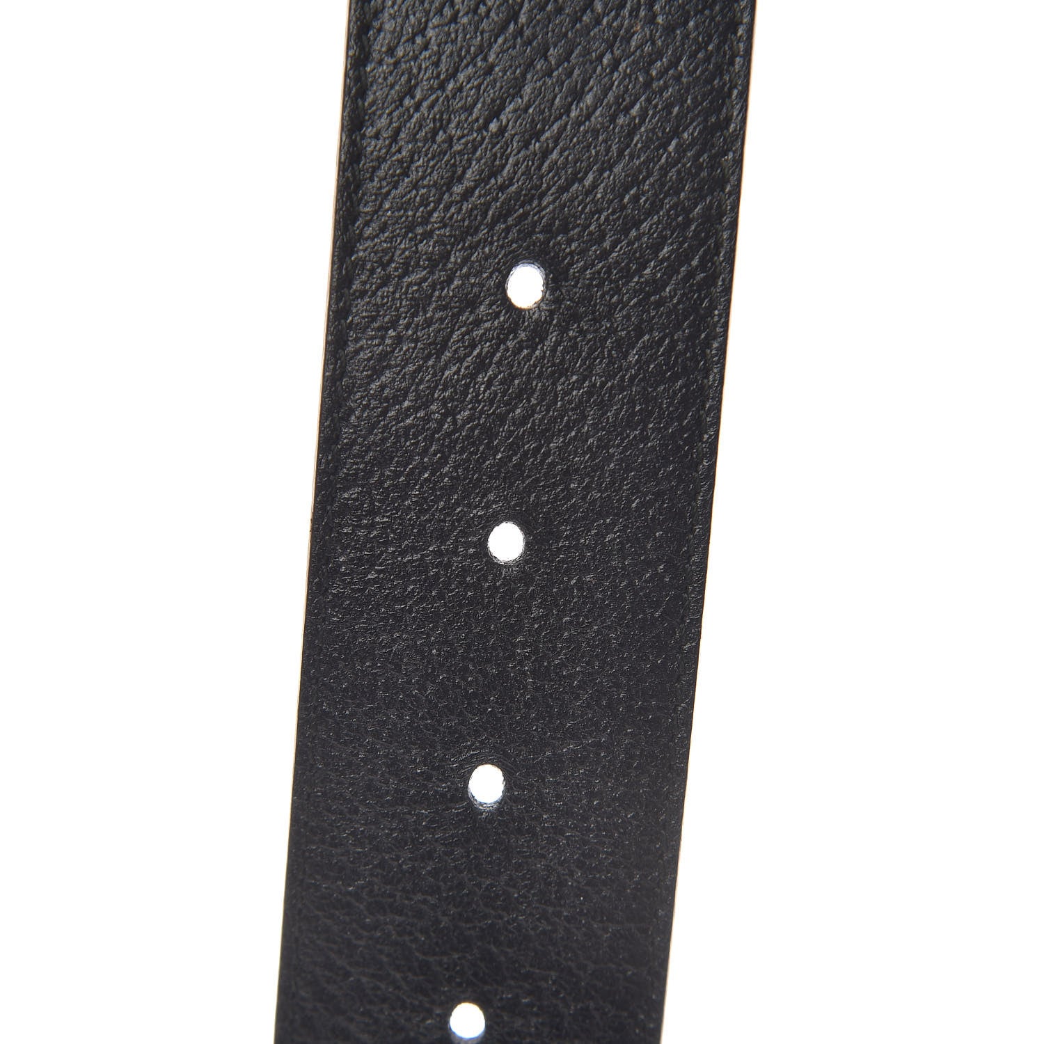 Gucci Textured Calfskin Double G 40mm Belt 100 40 Black 5 of 7