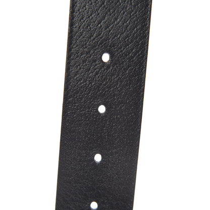 Gucci Textured Calfskin Double G 40mm Belt 100 40 Black 5 of 7
