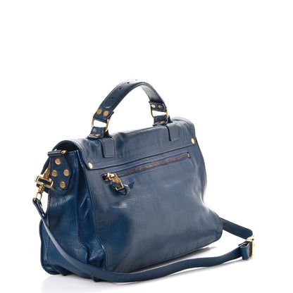 Proenza Schouler Lambskin Medium PS1 Satchel Peacock 3 of 13