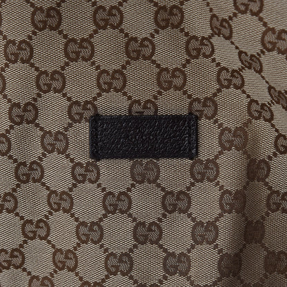 Gucci GG Monogram Web Medium Collapsible Carry On Duffle Beige Brown 6 of 10