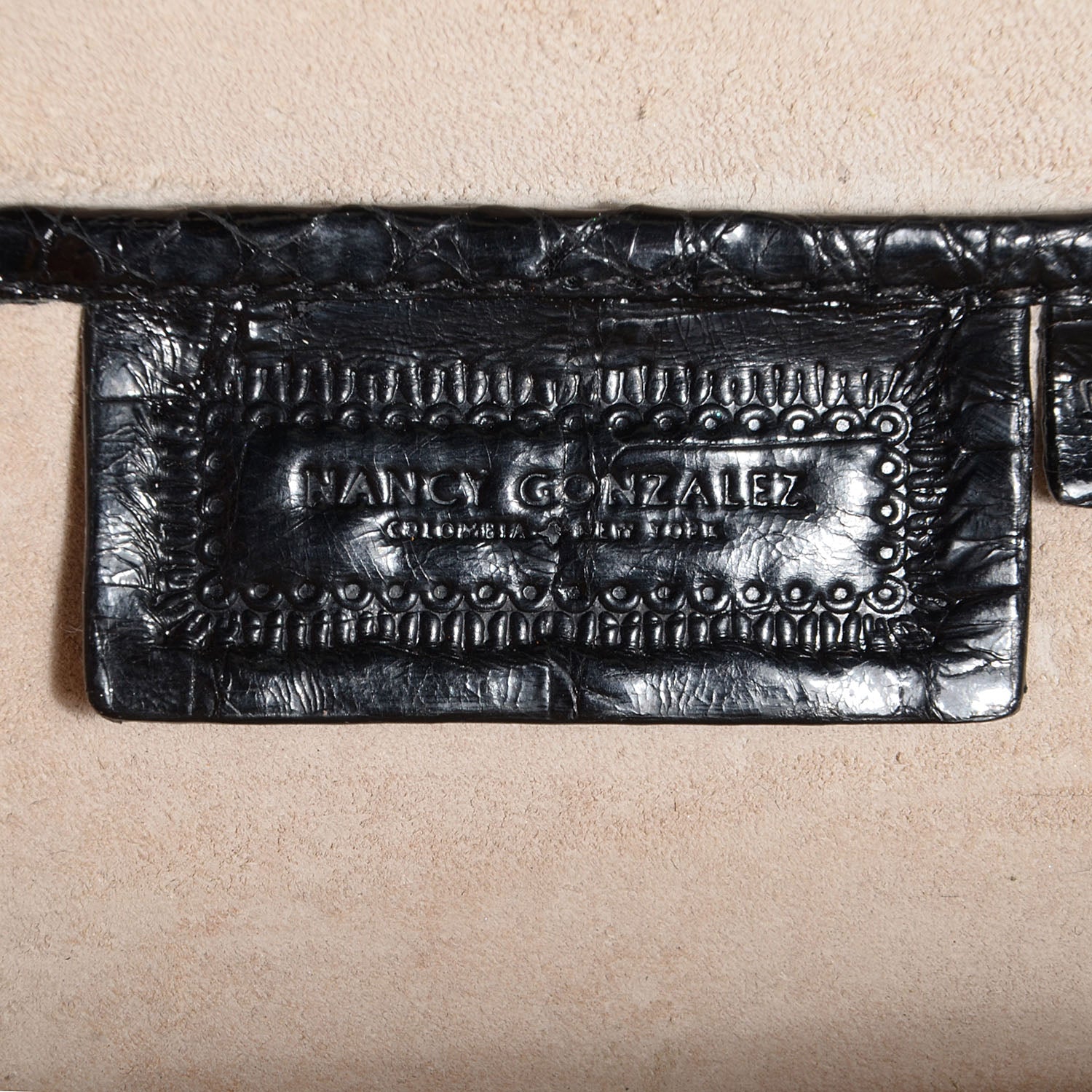Nancy Gonzalez Crocodile Clutch Black 6 of 8