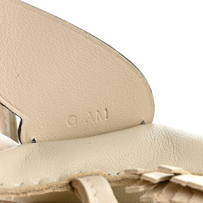Hermes Milo Lambskin Matte Alligator Touch Grigri Rodeo Pegase Horse Bag Charm PM Craie Gris Ciment 4 of 5
