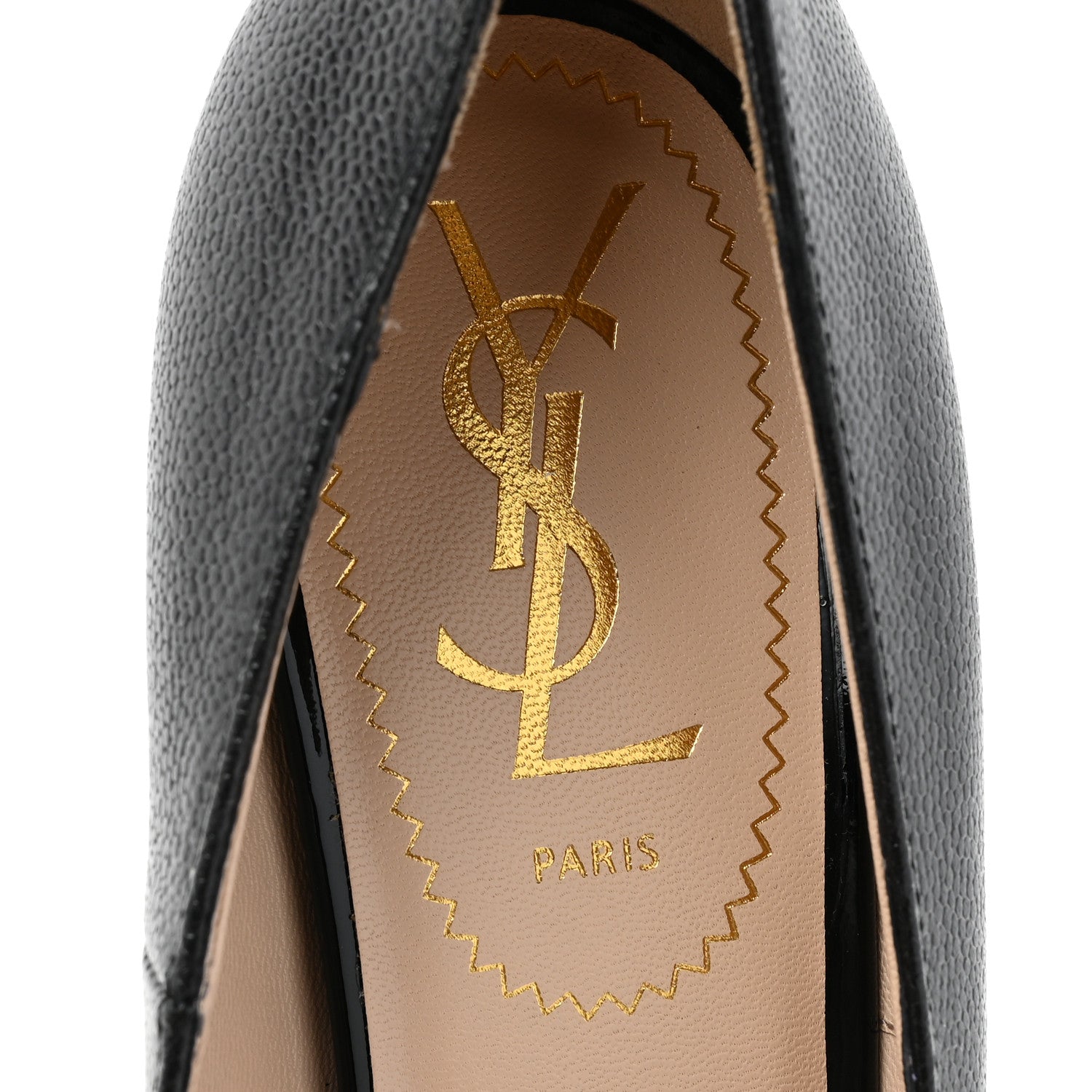 Saint Laurent Vernigolf Tribtoo 105 Pumps 36 Black 7 of 12