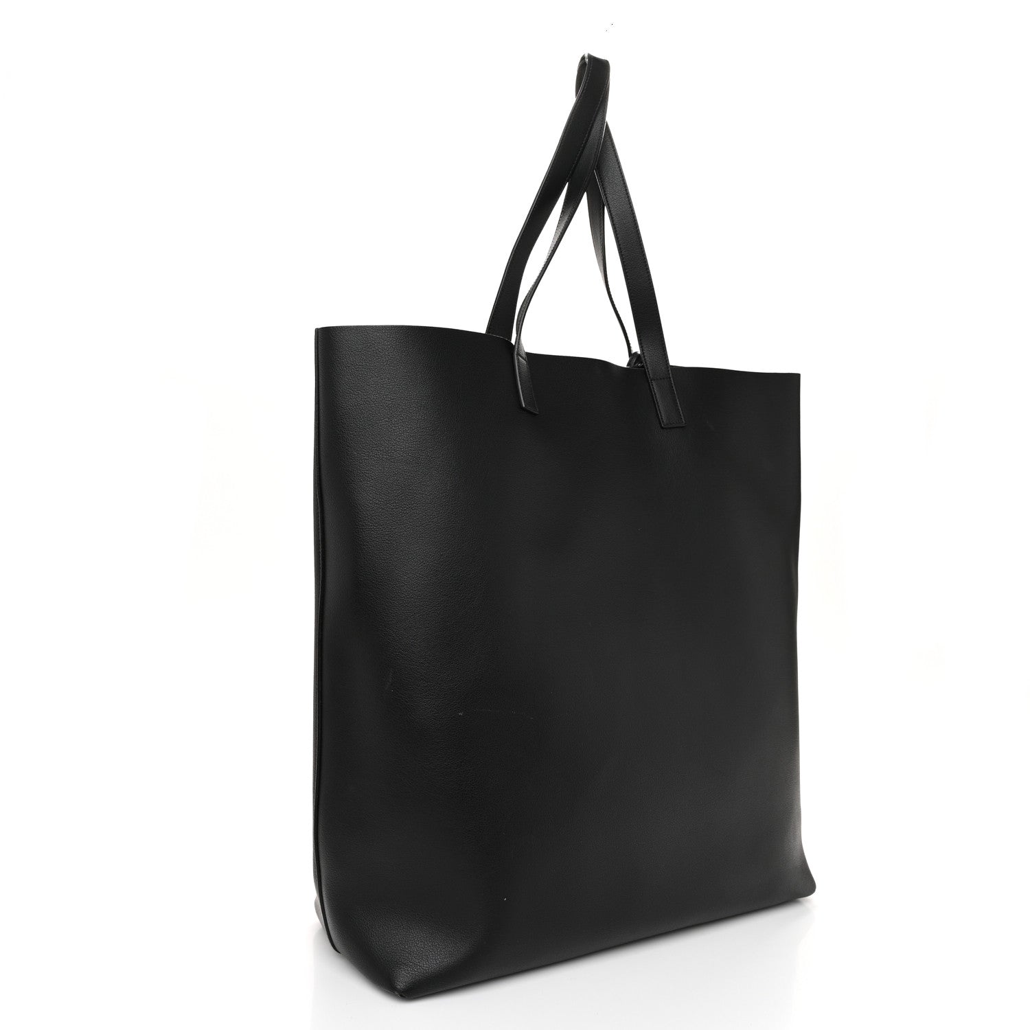 Saint Laurent Calfskin Medium Shopping Tote Black 3 of 13