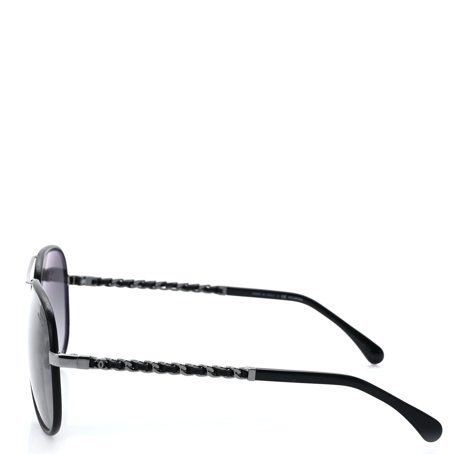 Metal Polarized Pilot Winter Sunglasses 4219-Q Black