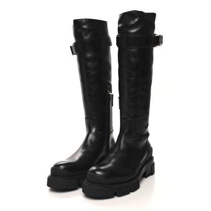 Givenchy Calfskin Terra High Boots 39 Black 3 of 8
