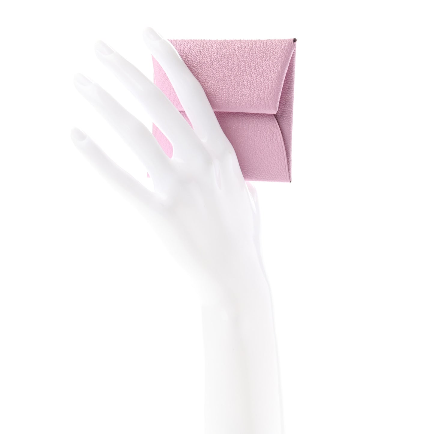 Chevre Mysore Bastia Coin Purse Mauve Sylvestre
