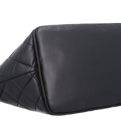 Chanel Lambskin Quilted Medallion Tote Black 9 of 10