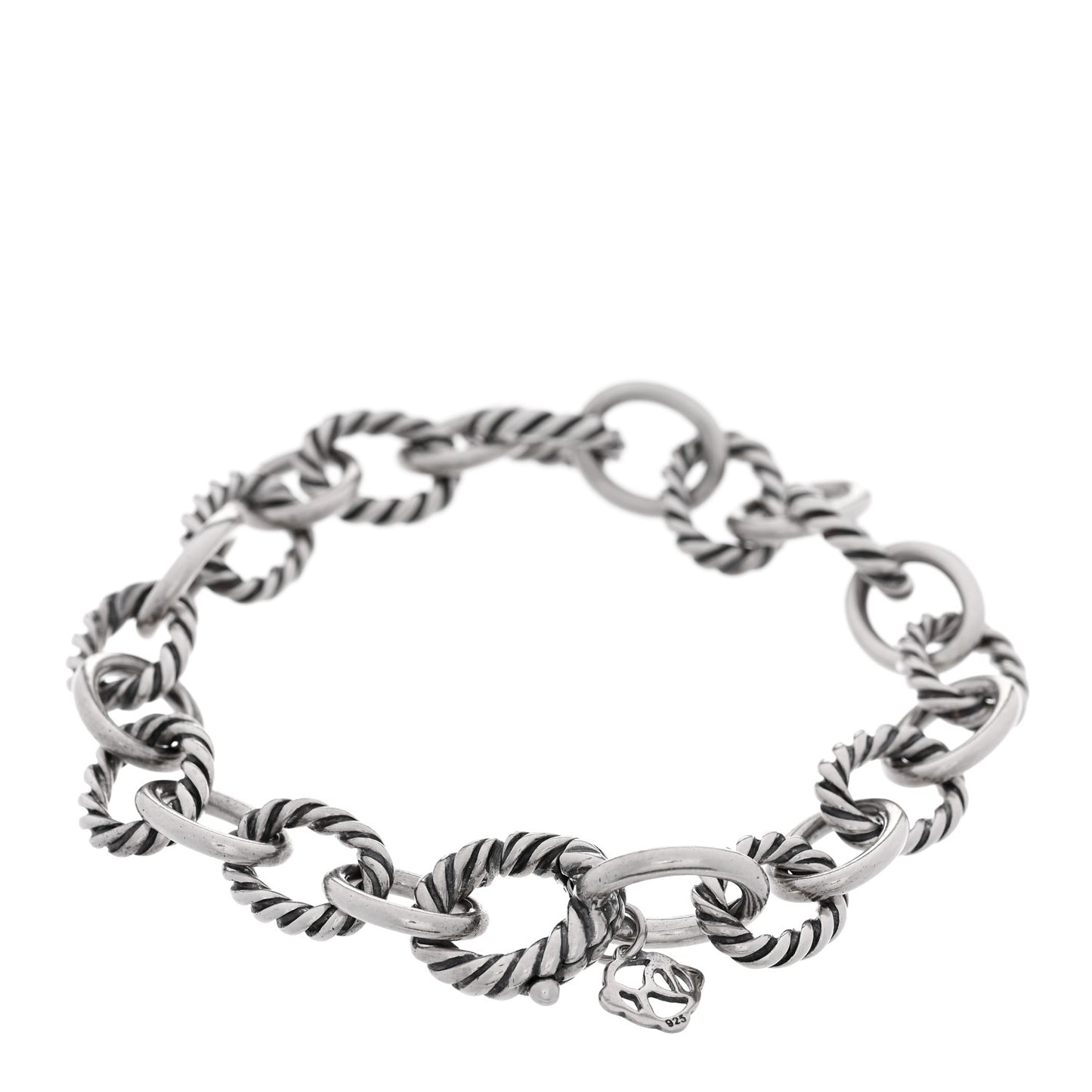 Sterling Silver 5.5mm DY Madison Link Chain Bracelet