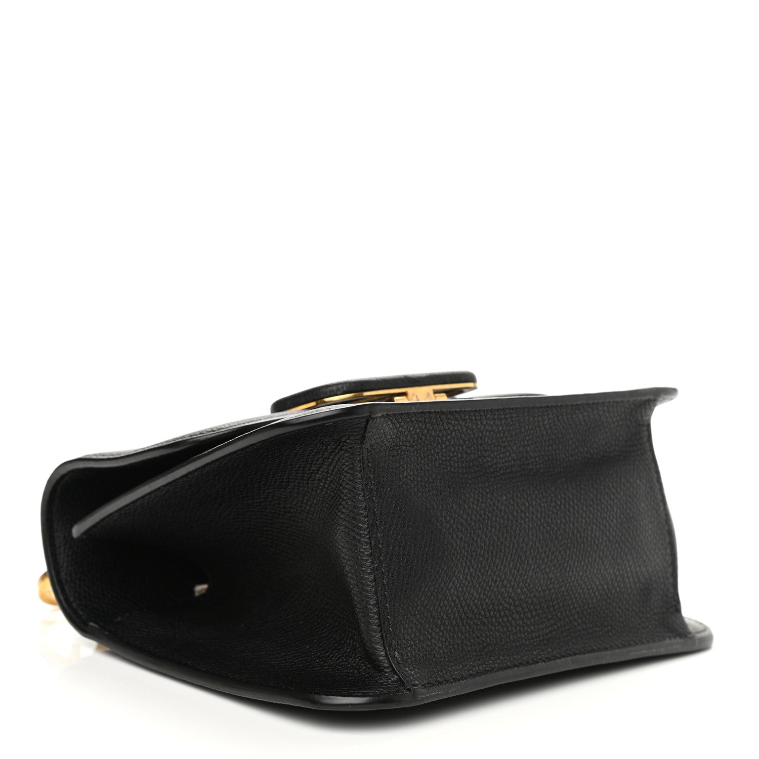 Valentino Garavani Grainy Calfskin Small VSling Shoulder Bag Black 4 of 9