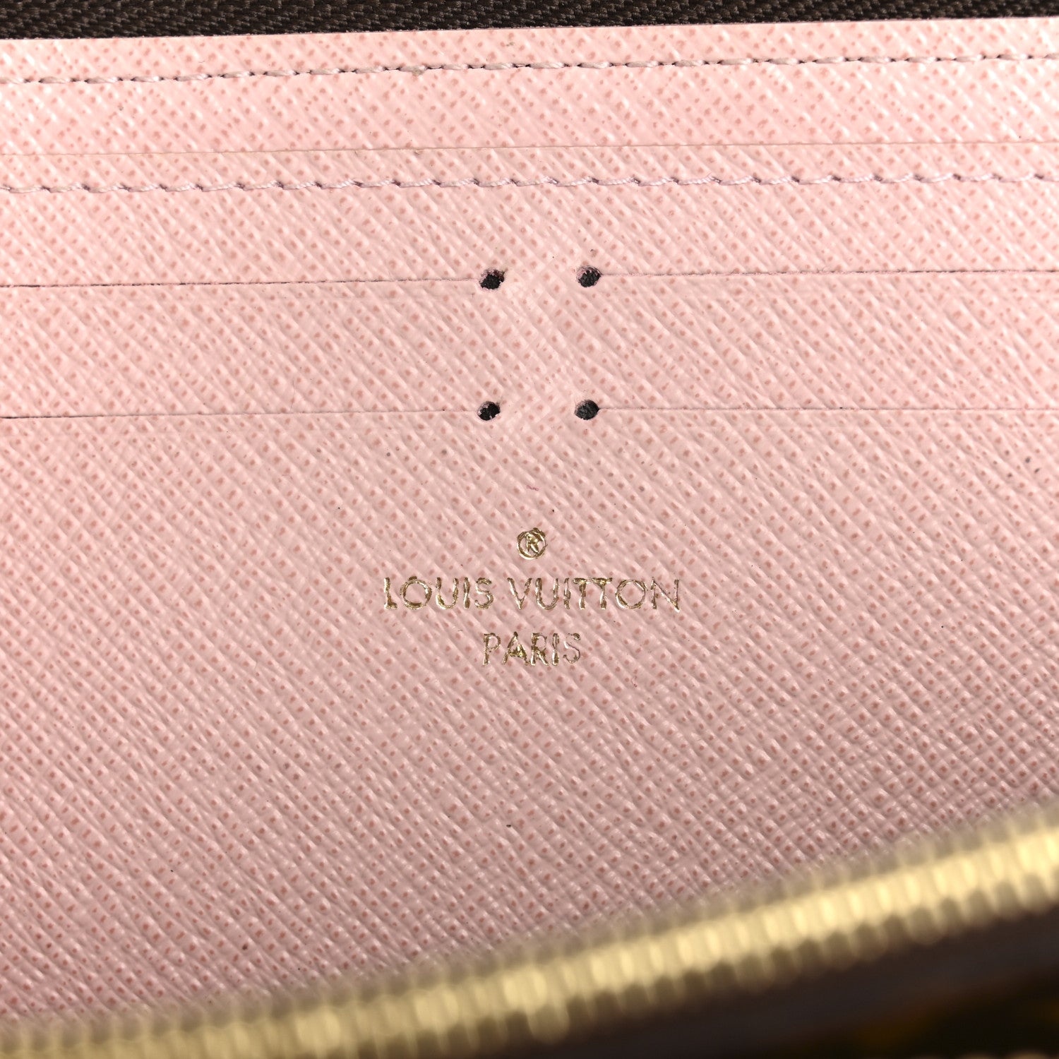 Louis Vuitton Monogram Clemence Wallet Rose Ballerine 6 of 13