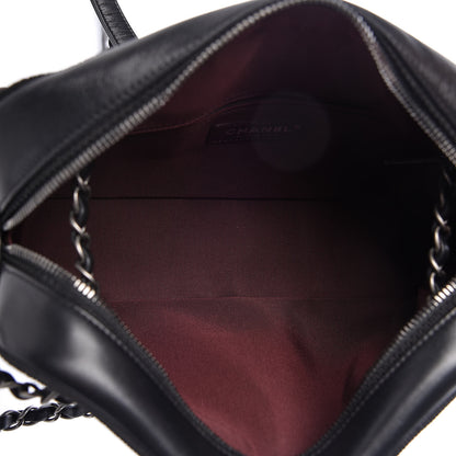 Chanel Calfskin Quilted Small Ballerine Camera Case Black 5 of 12