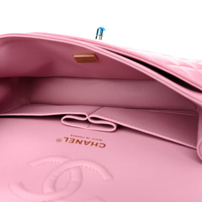 Chanel Caviar Quilted Small Double Flap Pink 5 of 11