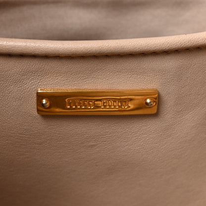 Miu Miu Nappa Matelasse Tote Corda 6 of 9