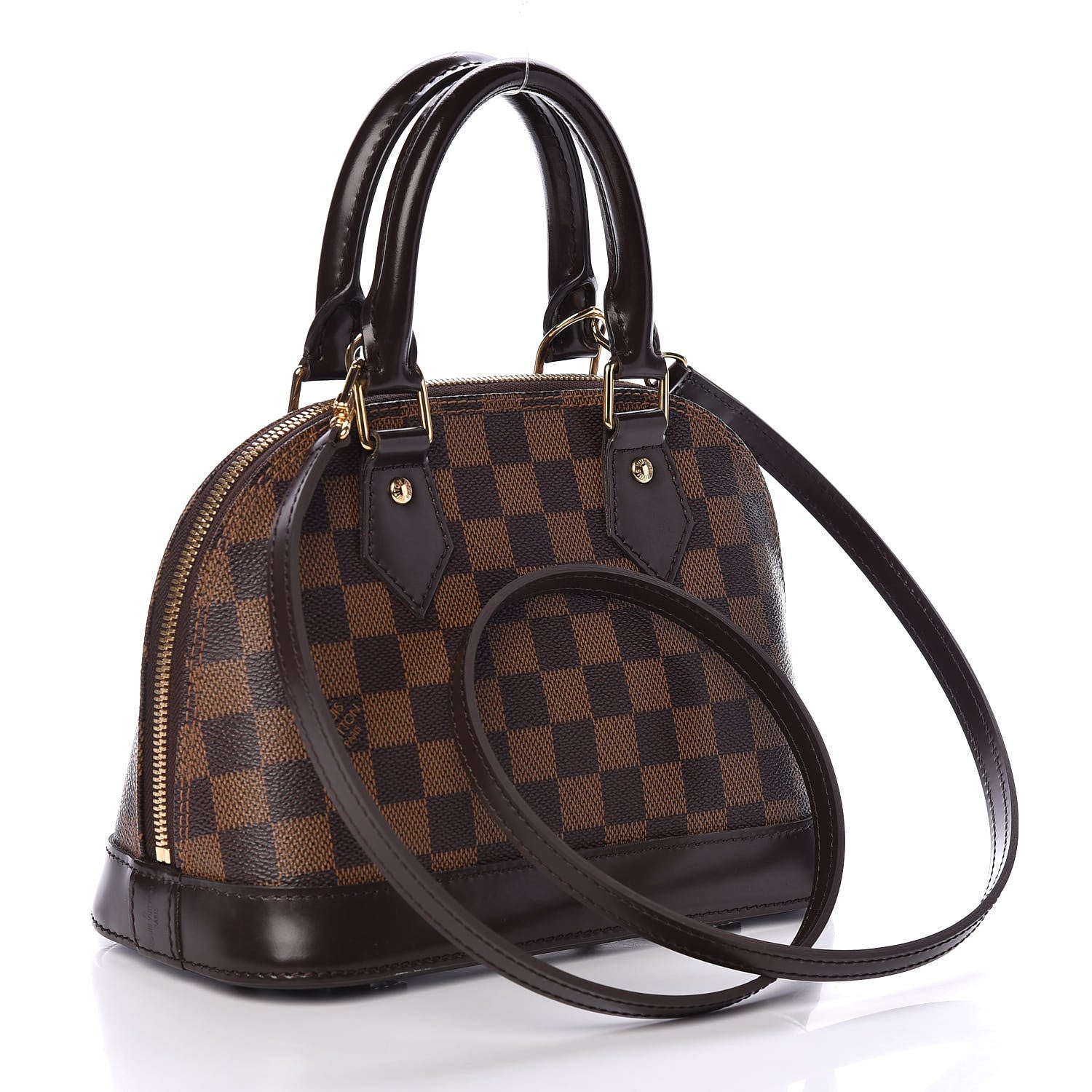 Louis Vuitton Damier Ebene Alma BB 3 of 9
