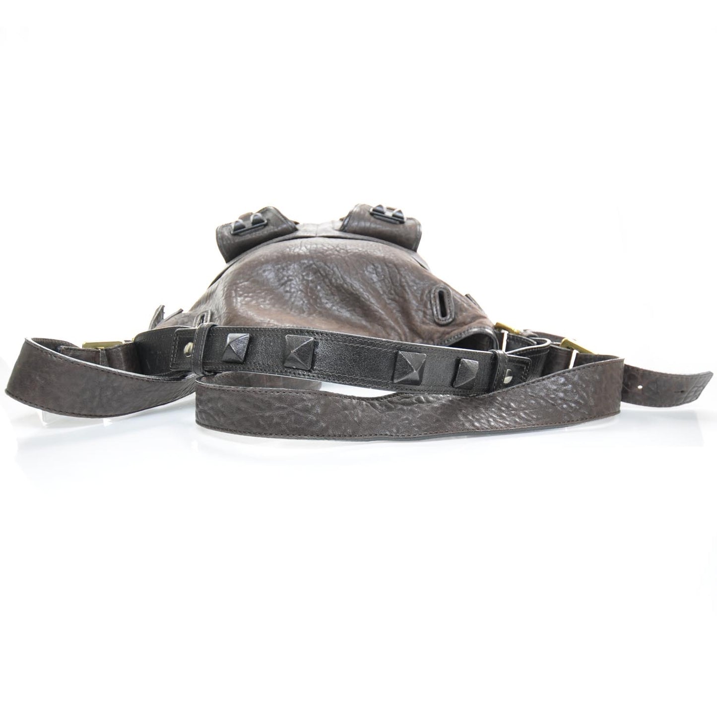 Leather Elvire Hobo Moka