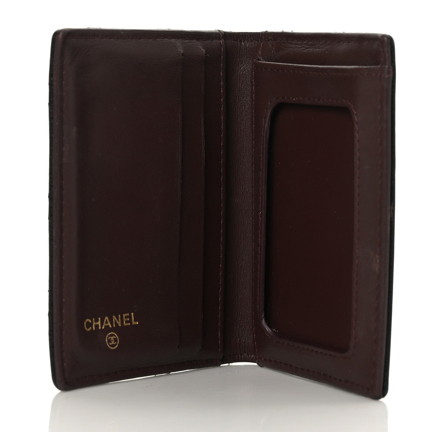 Chanel Caviar Quilted Card Holder Wallet Black 5 of 6