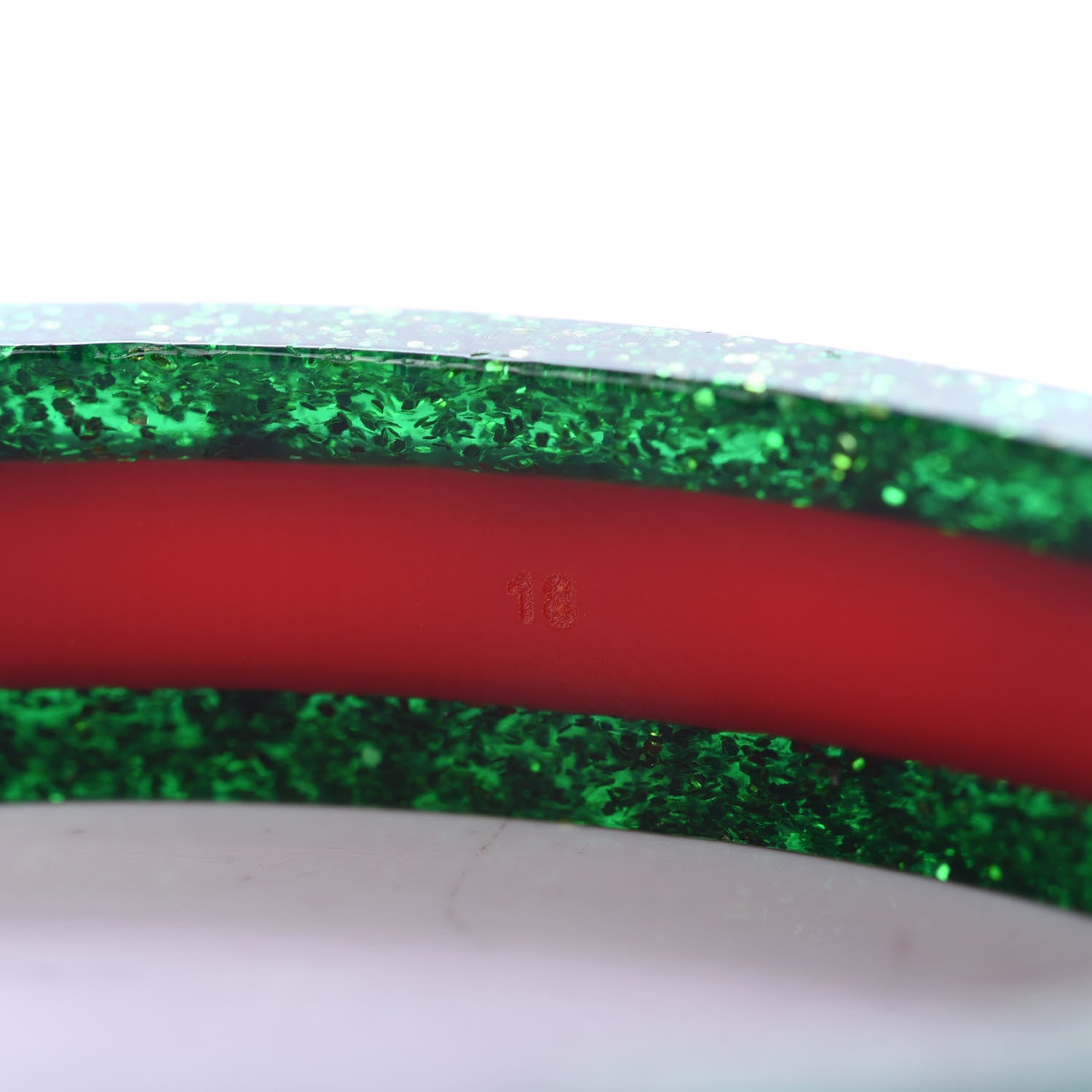 Gucci Crystal Web Cuff 18 Green Red 4 of 5