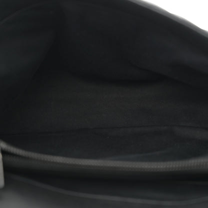 Saint Laurent Sheepskin Matelasse Chevron Monogram Monochrome Large College Satchel Black 5 of 12