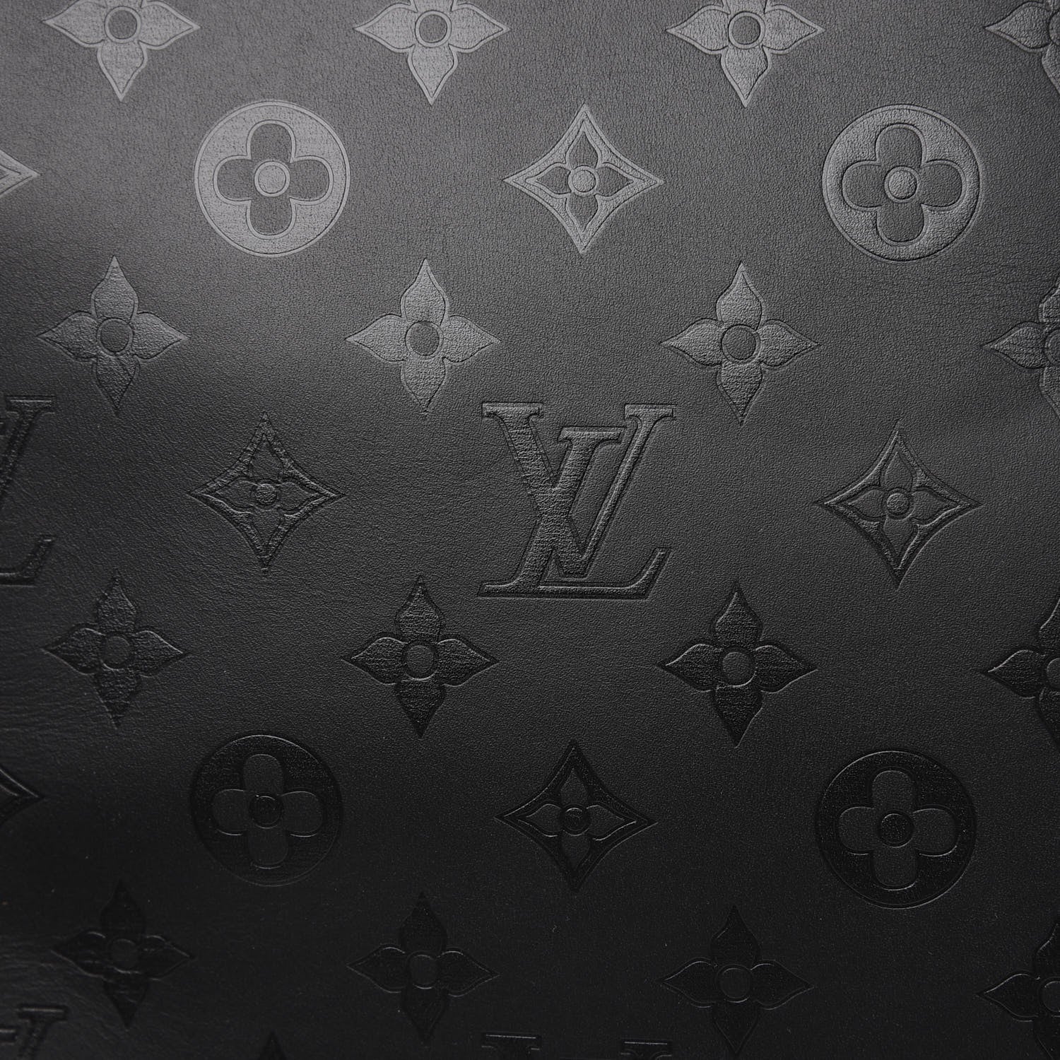 Louis Vuitton Monogram Cuir Plume Very Zipped Tote Black 8 of 10