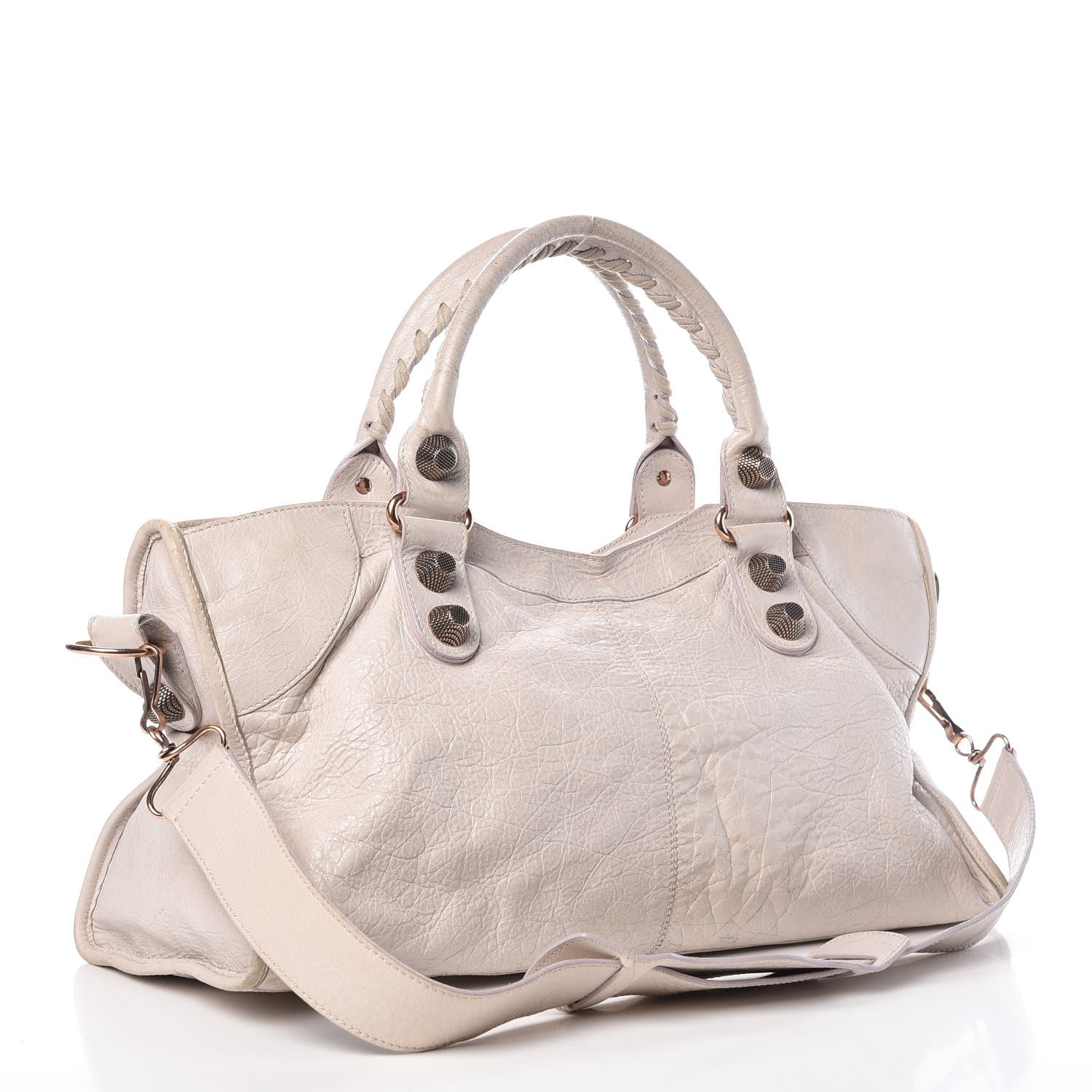 Balenciaga Agneau Giant 21 Rose Gold Hardware Part Time Nacre 3 of 19