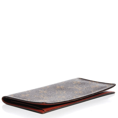 Louis Vuitton Monogram Simple Checkbook Holder Wallet 4 of 7