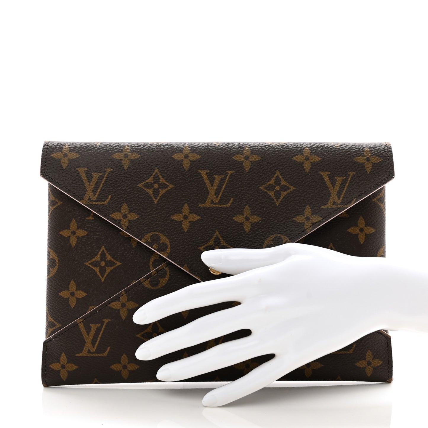 Monogram Large Kirigami Pochette Insert Rose Ballerine