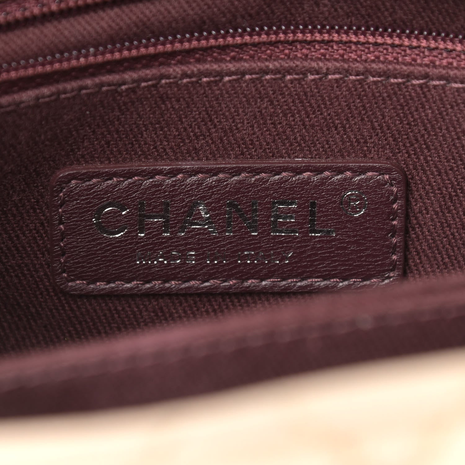 Chanel Caviar Quilted Mini Coco Handle Flap Beige 5 of 11