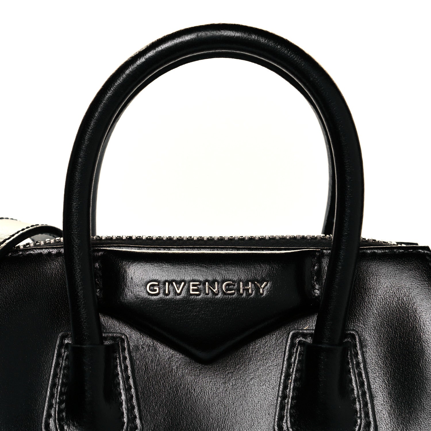 Givenchy Shiny Lord Calfskin Mini Antigona Black 10 of 12