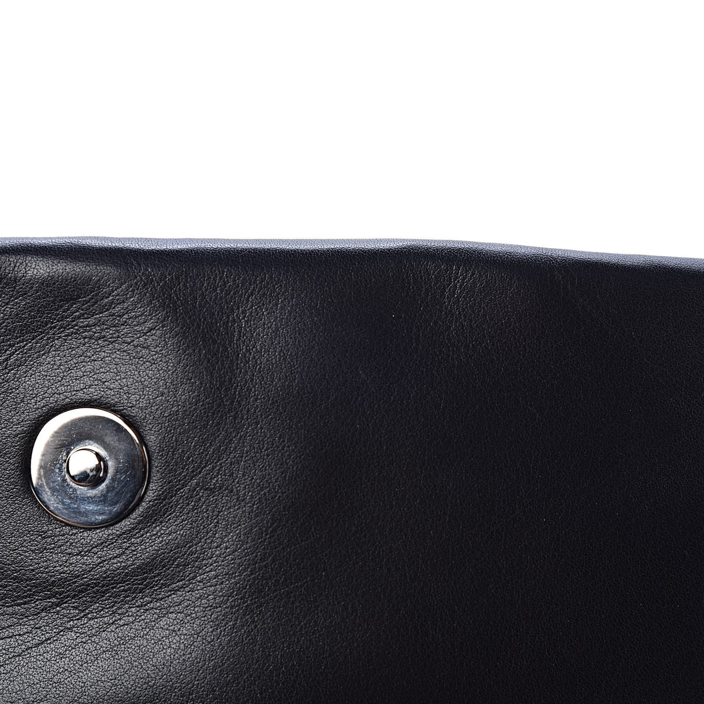 Lambskin Quilted Flap Bag Black