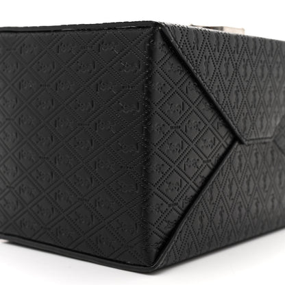 Saint Laurent Calfskin Monogram Take Away Box Black 8 of 9