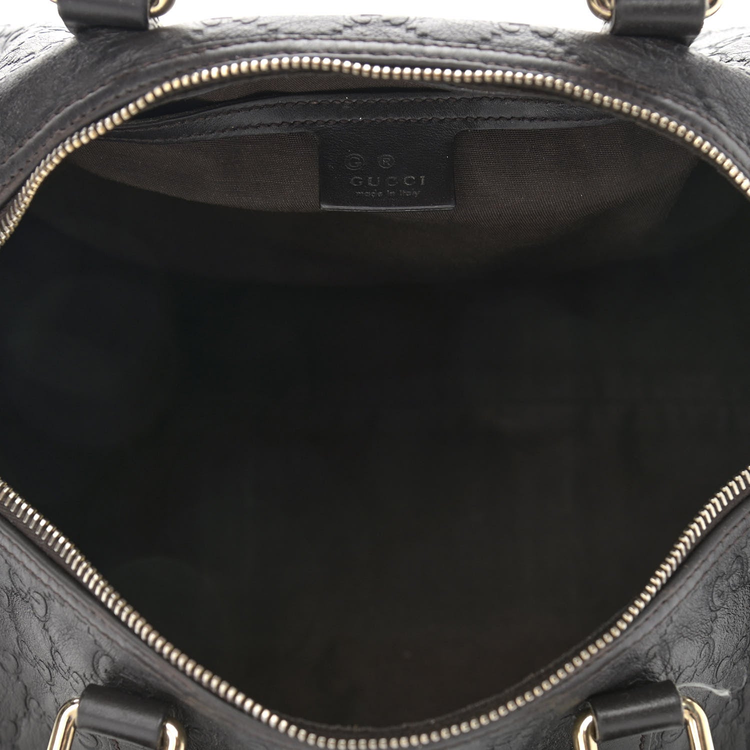 Gucci Guccissima Medium Joy Boston Dark Brown 5 of 17