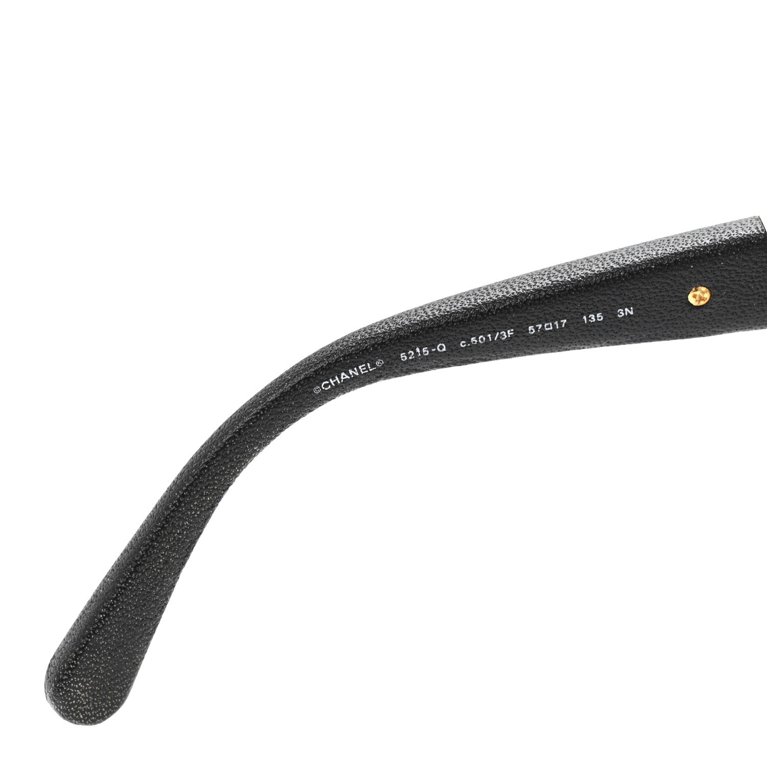 Chanel Cat Eye Chain Sunglasses 5215-Q Black 5 of 8