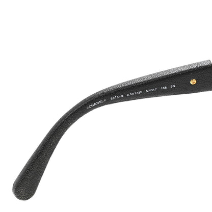 Chanel Cat Eye Chain Sunglasses 5215-Q Black 5 of 8