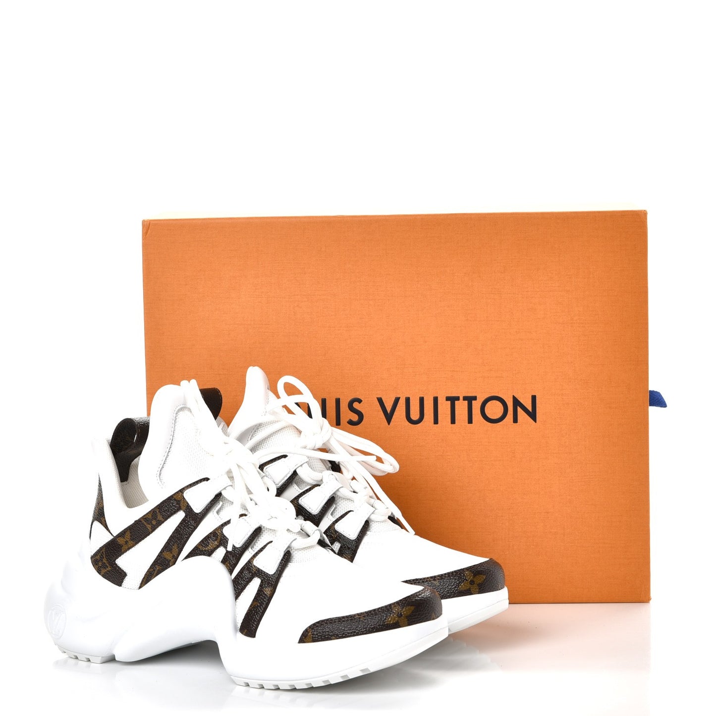 Patent Monogram LV Archlight Sneakers 38.5 White