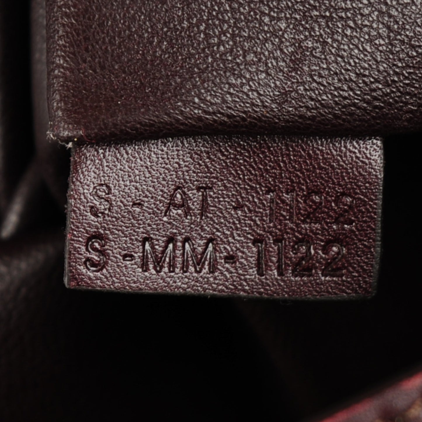 Linen Calfskin Mini Tri-Color Luggage