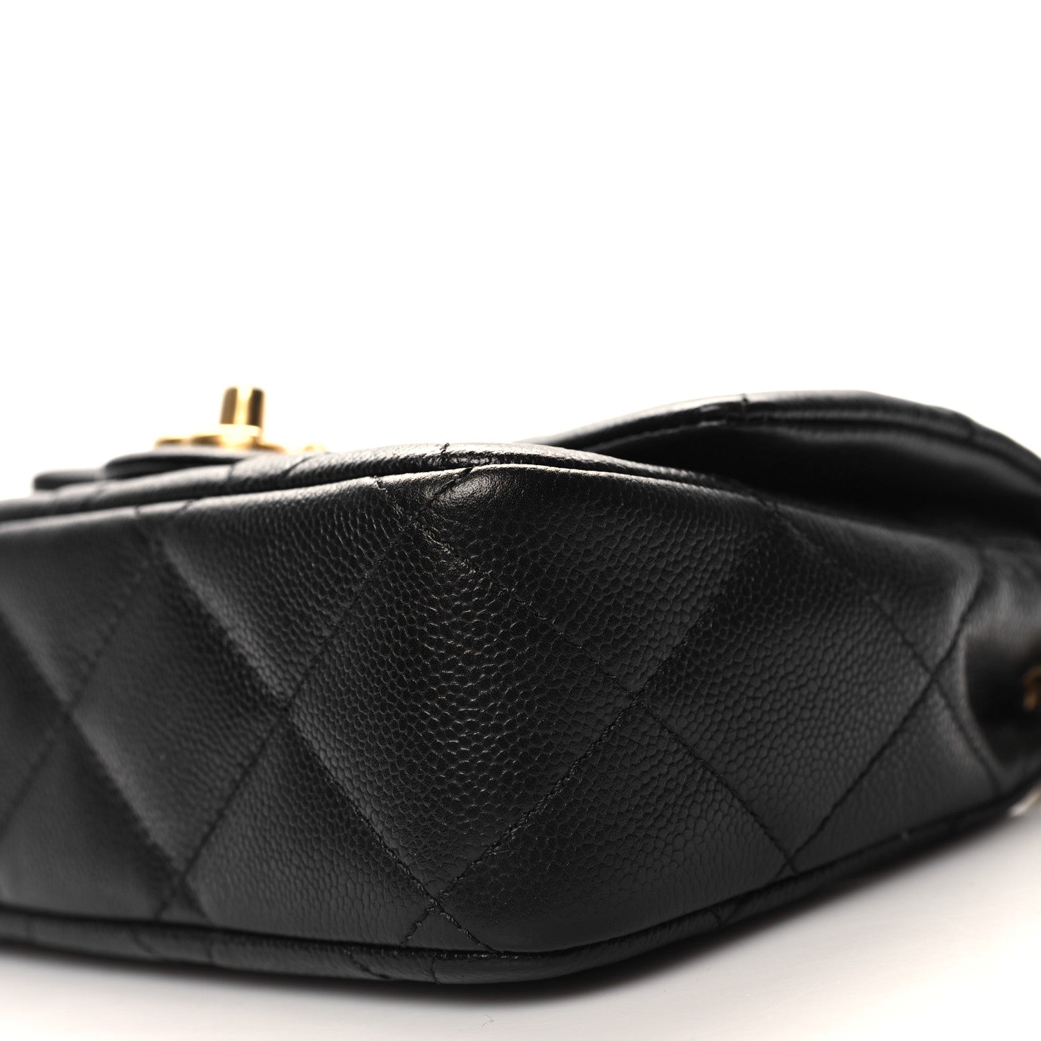 Chanel Caviar Quilted Mini Sweetheart Flap Black 10 of 11