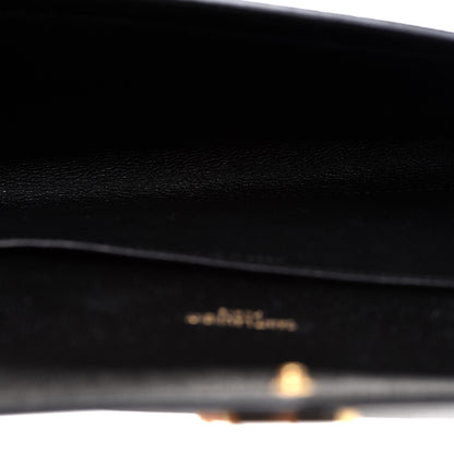 Saint Laurent Grain De Poudre Uptown Chain Wallet Black 5 of 9