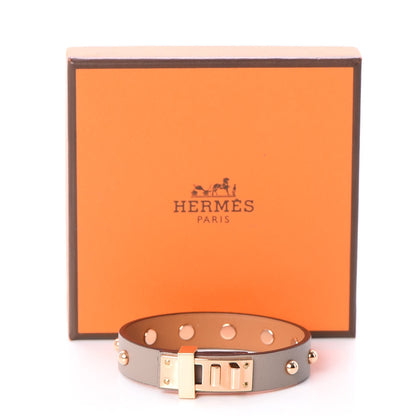 Hermes Swift Mini Dog Clous Ronds Bracelet T3 Gris Asphalte 8 of 8