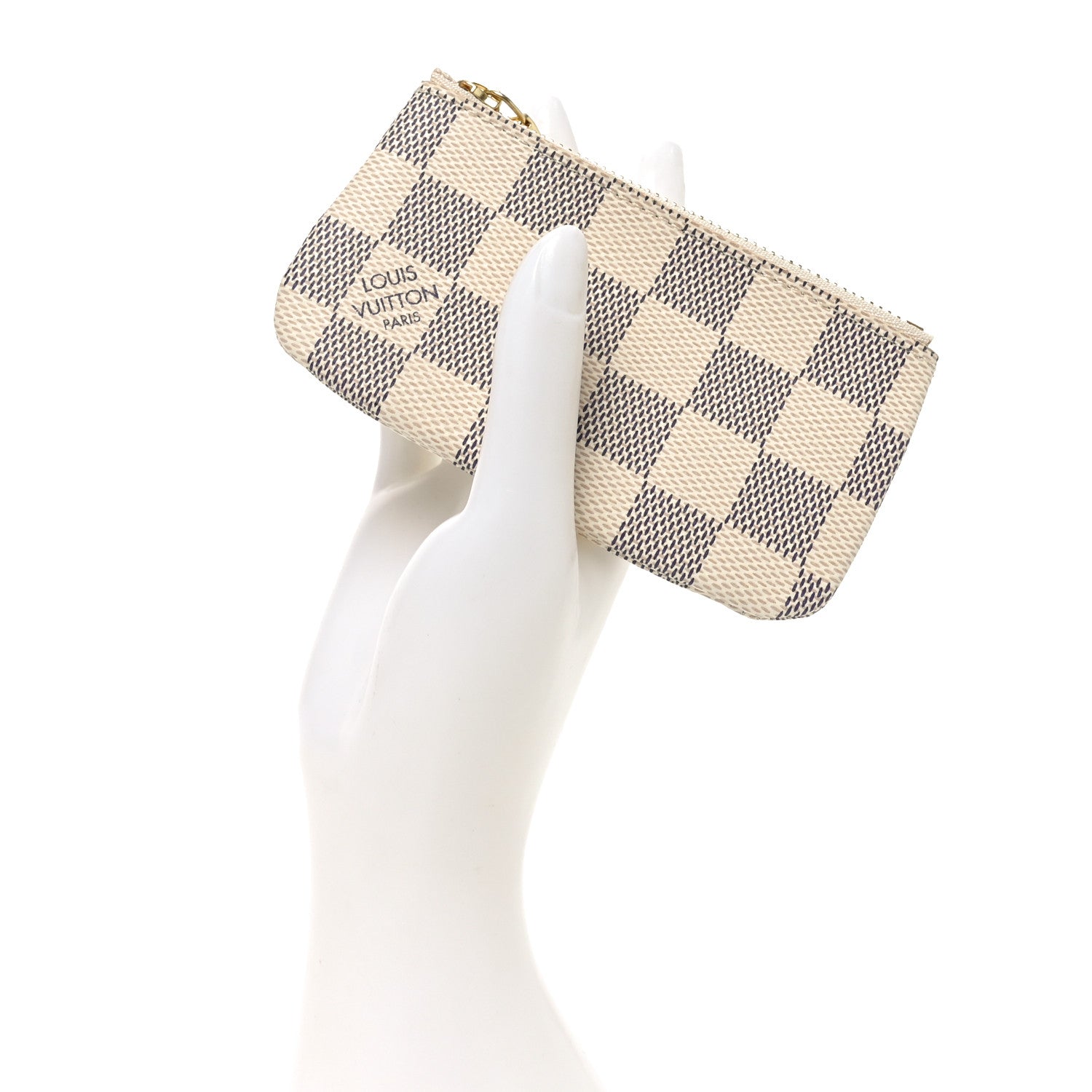 Louis Vuitton Damier Azur Key Pouch 2 of 8