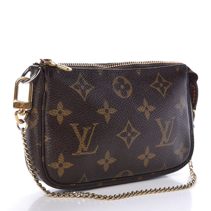 Louis Vuitton Monogram Mini Pochette Accessories 3 of 11