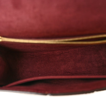 Louis Vuitton Damier Ebene Cuir Taurillon Wight Bordeaux 5 of 9