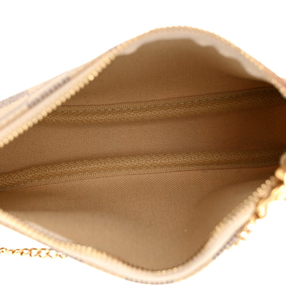 Louis Vuitton Damier Azur Mini Pochette Accessories 5 of 10