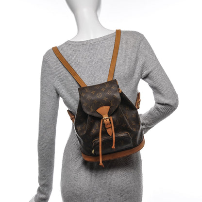 Louis Vuitton Monogram Montsouris MM Backpack 2 of 12