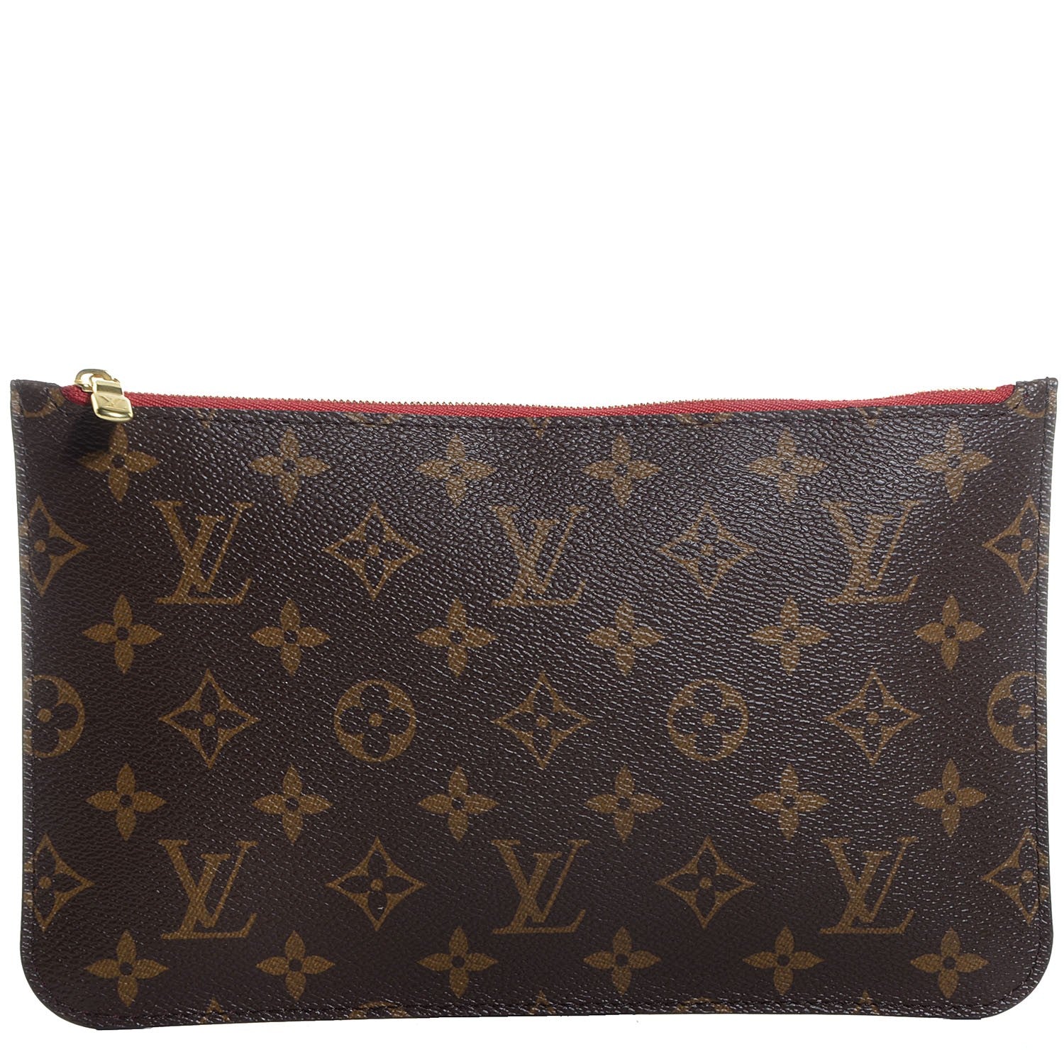 Louis Vuitton Monogram Neverfull MM GM Pochette Cherry 1 of 7