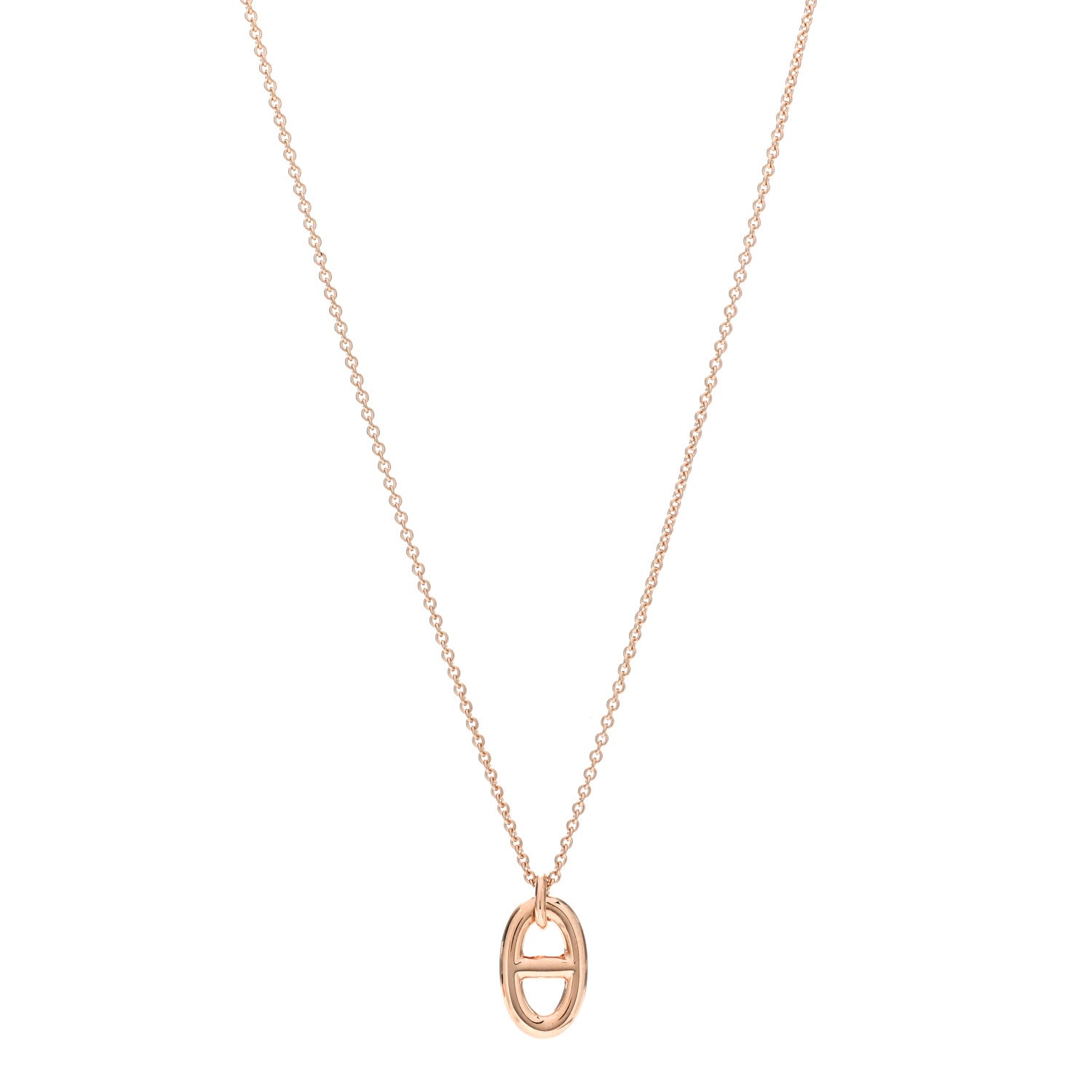 Hermes 18K Rose Gold PM Farandole Pendant Necklace 1 of 6