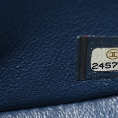 Chanel Caviar Quilted Mini Square Flap Navy 7 of 11