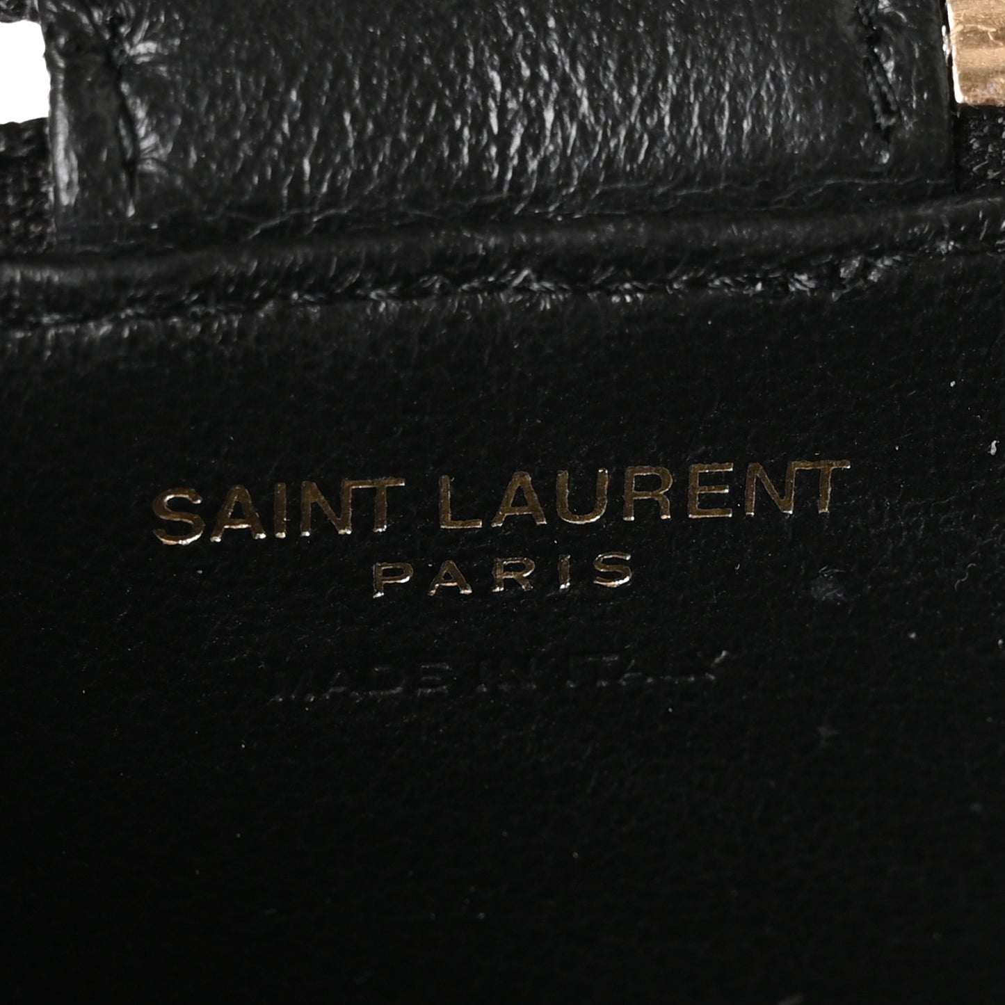 Lambskin Cassandre Matelasse Carre Mini Cube On Chain Black